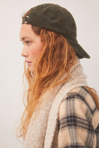 Miles Distressed Cord Baseball Hat