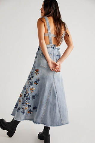 Driftwood Denim Skirtall