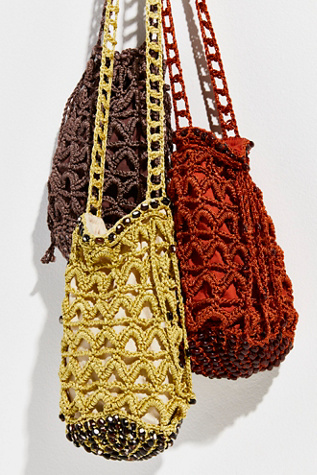 Unwind Beaded Clutch