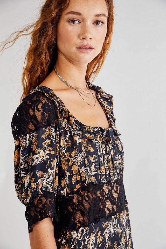 Free People Lucie Mini Dress. 5