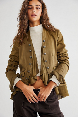 Free People Ruffles Romance Jacket. 1