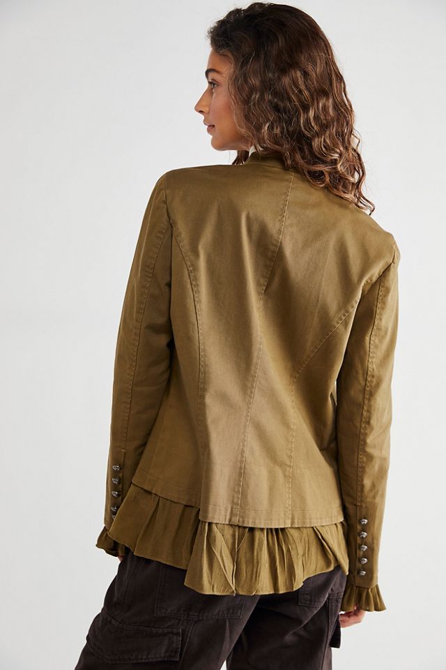 Free People Ruffles Romance Jacket. 3