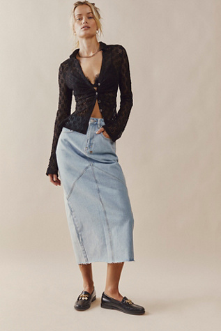 Ksubi Motion Midi Skirt
