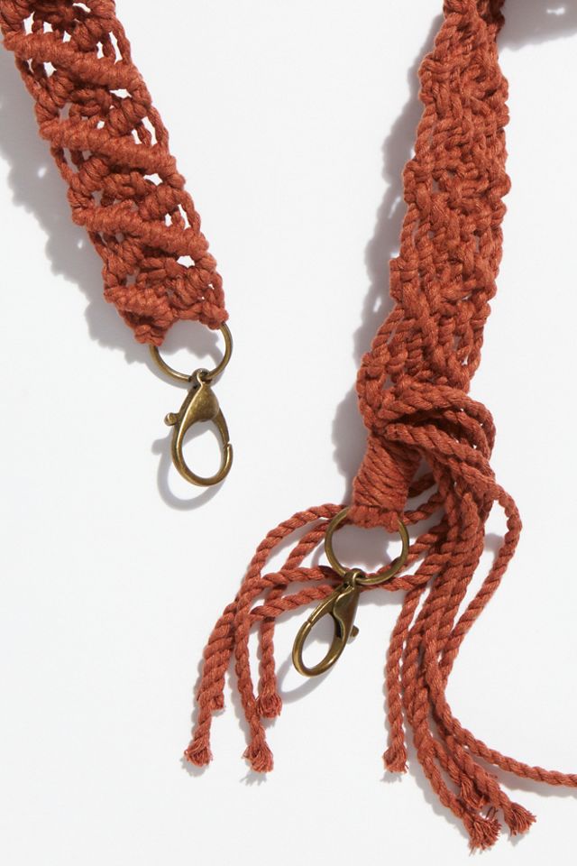 Free People Macrame Camera Strap. 4