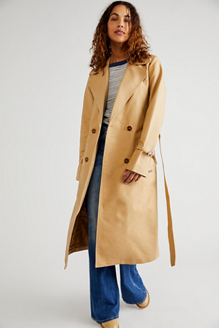 Long Classic Trench Coat