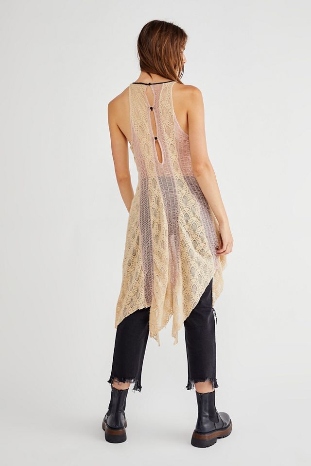 Free People Alana Lace Maxi Top. 2