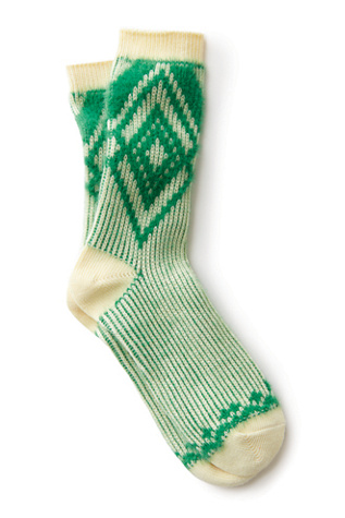Arrow Eyelash Socks