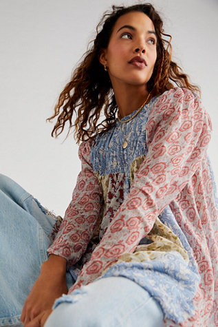Merrie Mix Print Tunic