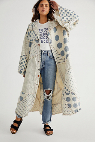 Sila Patchwork Coat