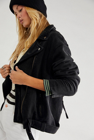 Rebel Rebel Knit Moto Jacket