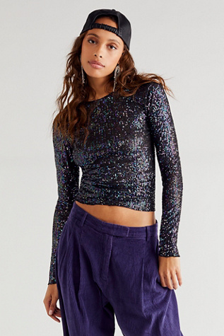 Free People Gold Rush Long Sleeve. 3