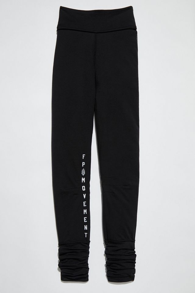 Free People High-Rise Full Length All Out Logo Leggings. 6