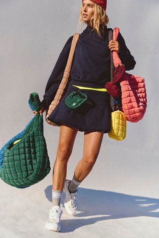 Quilted Carryall Bag