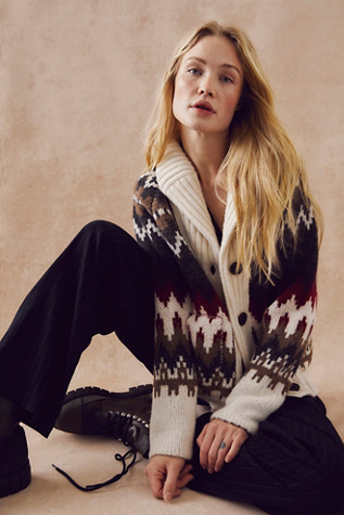 Alpaca Fairisle Cardi