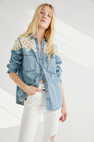 Denim Fields Buttondown