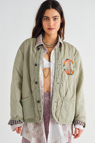 N52 Quilted Vintage Twill Reversible Jacket
