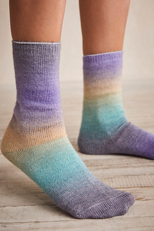 To The Moon Space Dye Socks