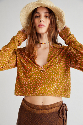 Cherie Printed Sweater