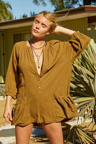 Sunset Flow Romper