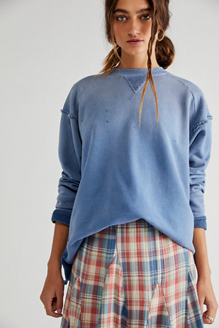 Big Sur Destroyed Wash Pullover