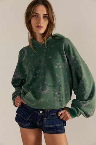 We The Free It's A Vibe Printed Hoodie