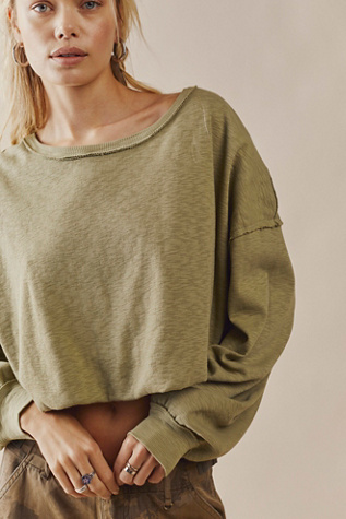 Long Sleeve Bubble Tee