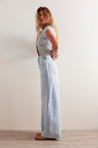 Crvy Gia Wide Leg Jeans