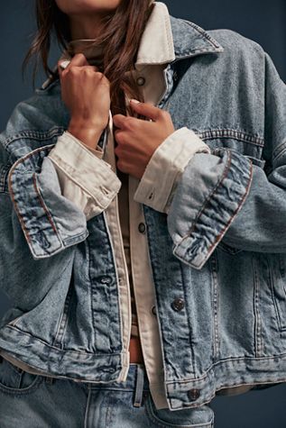 We The Free Opal Swing Denim Jacket