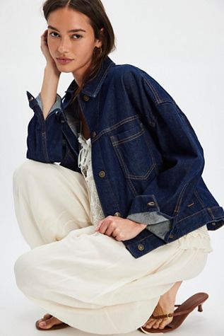 We The Free Opal Swing Denim Jacket