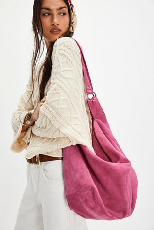 Roma Suede Tote Bag