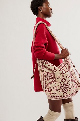Vic Velvet Slouchy Bag