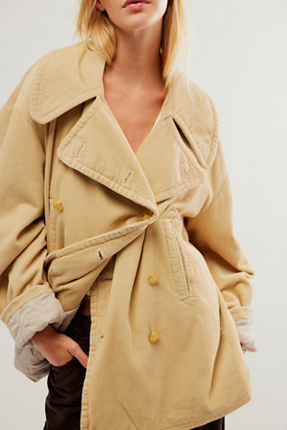 Denimist Oversized Peacoat