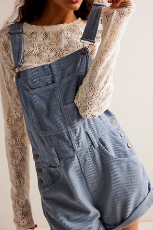 Ziggy Cord Shortalls