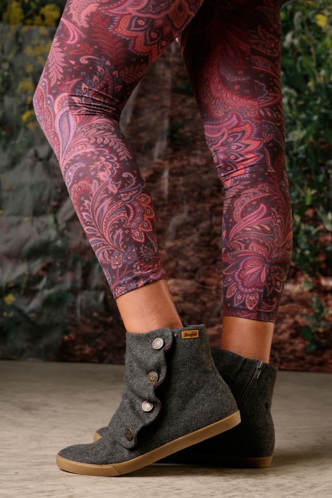 Paisley Footless Tights Free People