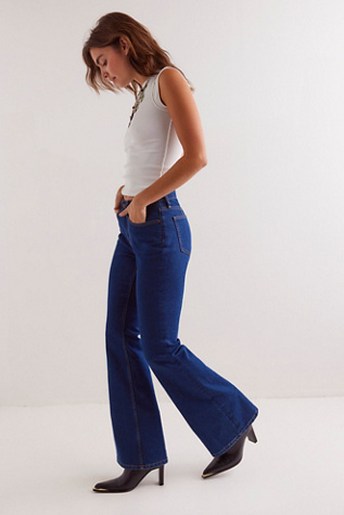 Crvy Vintage High Rise Flare Jeans