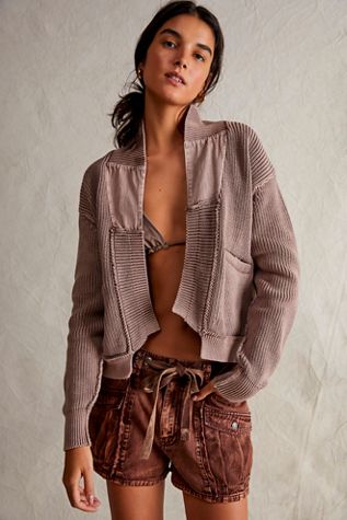 We The Free Worn Thru Surplus Cardi