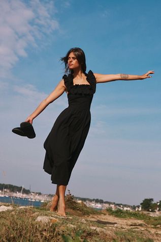Ruffle It Up Midi Dress
