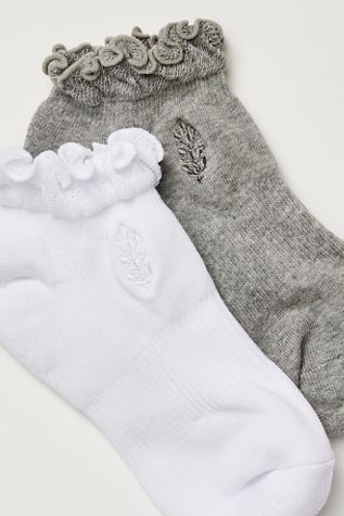 Movement Ruffle Sneaker Sock 2 Pack