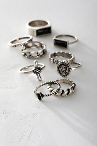 Young Hearts Ring Set