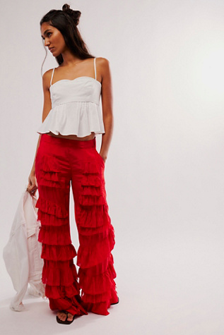 Rock And Frill Pants