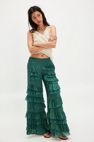 Rock And Frill Pants