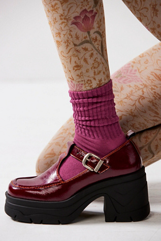 Mayla Platform Mary Janes