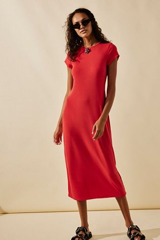 Good Feels Slim Midi Dress