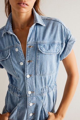 We The Free Marci Railroad Stripe Coverall