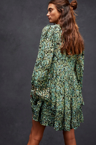 Sweet Blooms Mini Dress