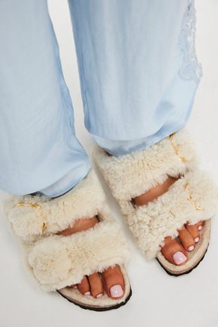 Birkenstock Arizona Big Buckle Teddy Sandals