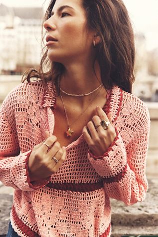 Lucy Gold Plated Pendant Necklace