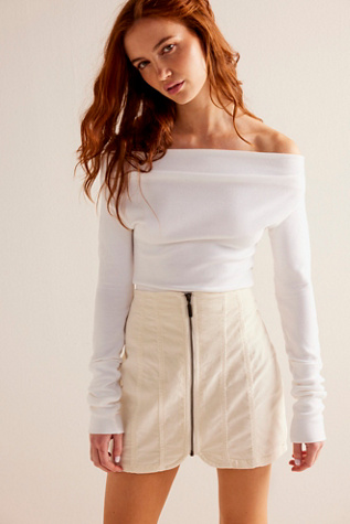 Layla Cord Mini Skirt