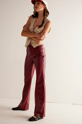 Uptown High Rise Vegan Pants