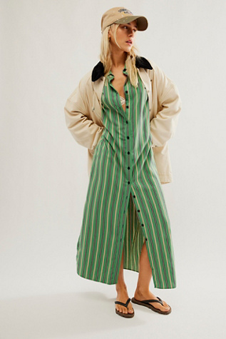 Closed Maxi Shirt Dress